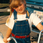 Kate with Bike