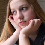 girl pondering