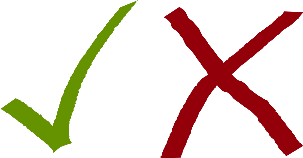 tick-cross openclipart