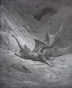 Gustave Dory Paradise Lost Lucifer Cast Down