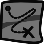 x with chain