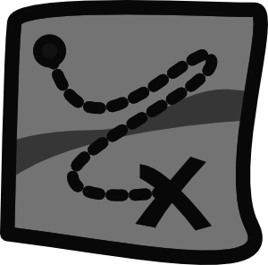 x with chain