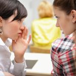 Teenage Girls Gossip Classroom