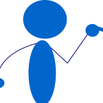 Anonymous Blue Man Cropped