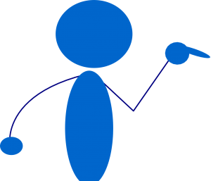 Anonymous Blue Man Cropped