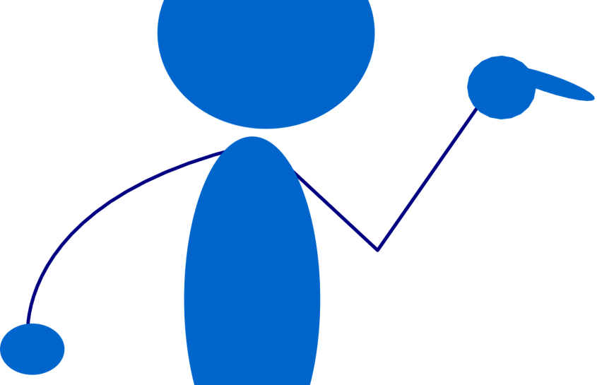 Anonymous Blue Man Cropped