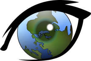 world and eye