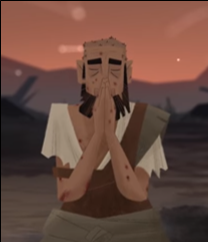 praying man