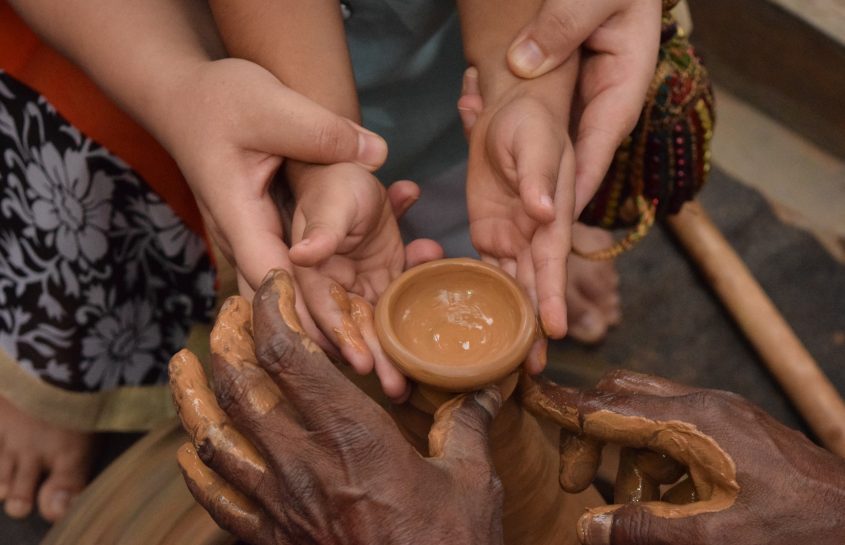 God Is The Potter. I Am The Clay.